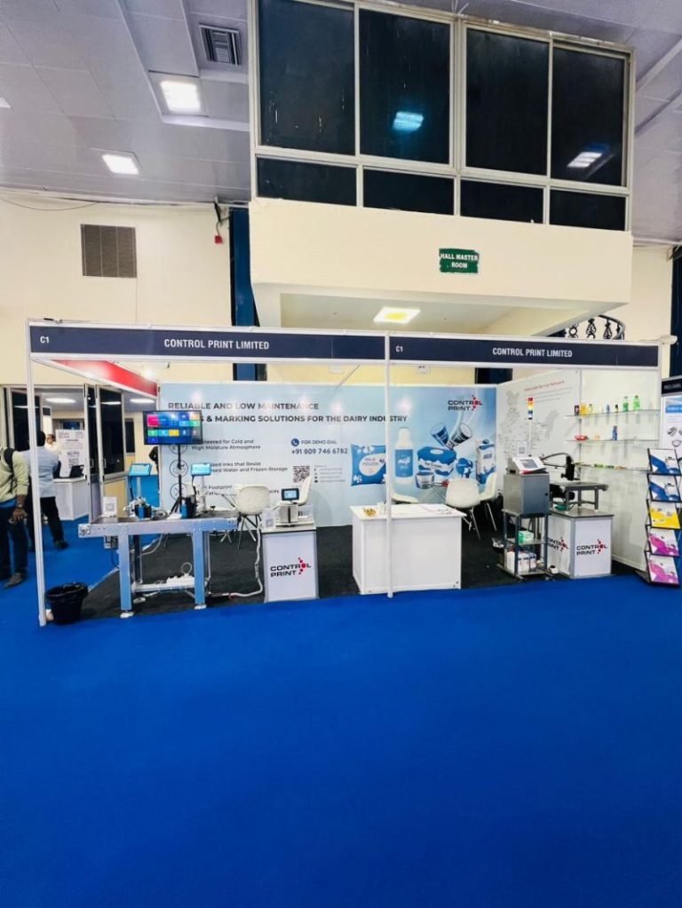 Control Print exhibits Make in India Coding & Marking Equipment at Dairy Industry Expo 2019