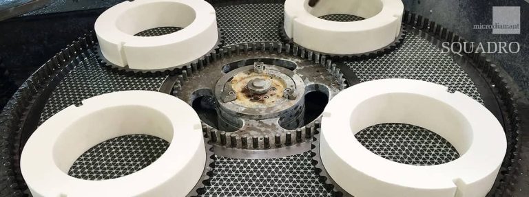Optical Glass Wafer Grinding Achieves Higher Precision with SQUADRO-G Diamond Grinding Pad
