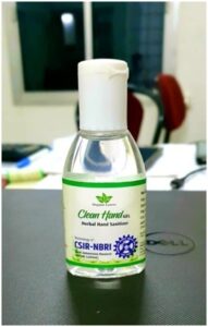 Select IIT Researchers Develop Low Cost Herbal Sanitizer for Community Hygiene against Covid-19 IIT Researchers Develop Low Cost Herbal Sanitizer for Community Hygiene against Covid-19