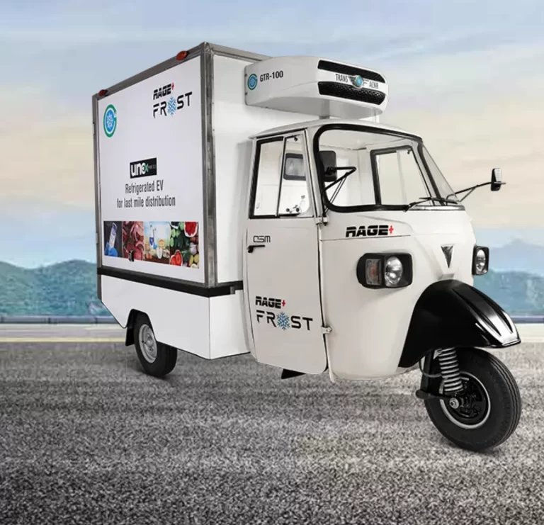 From traditional automotive parts to Smart EVs: Check Omega Seiki’s Electric Cargo 3Wheeler for Last Mile eCommerce Delivery