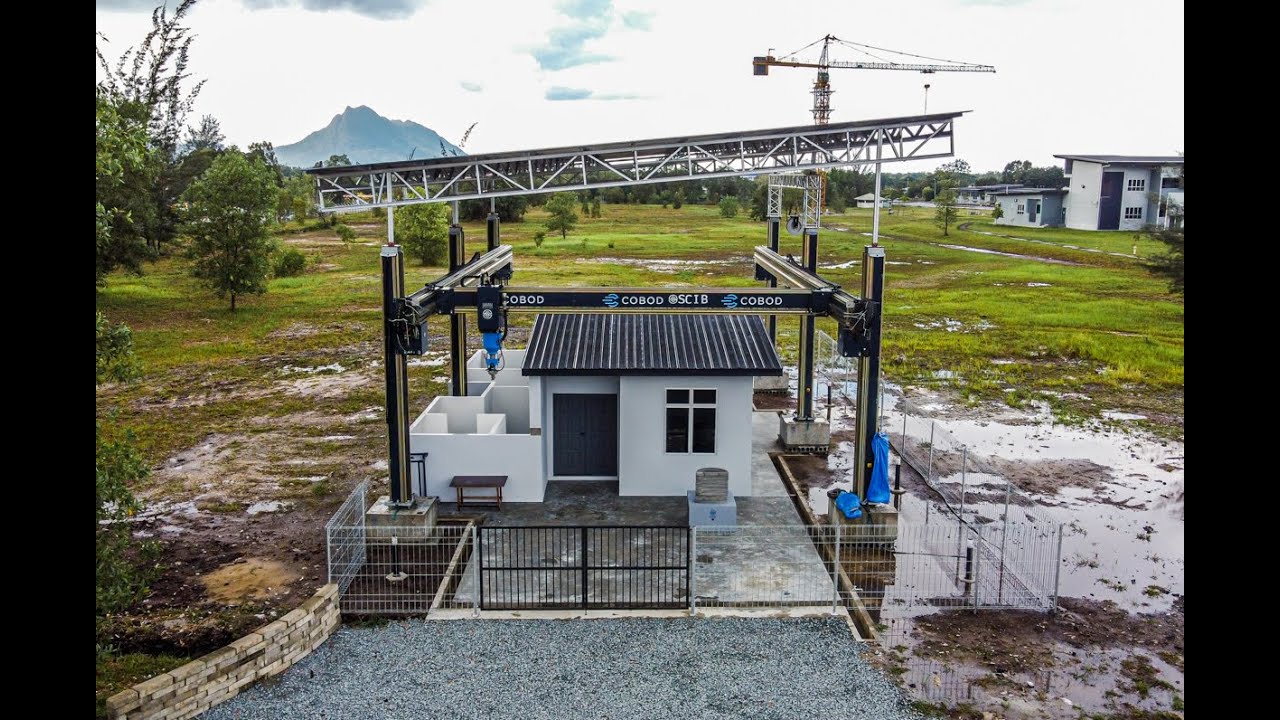COBOD enables interior Malaysia to get its first 3D Printed House