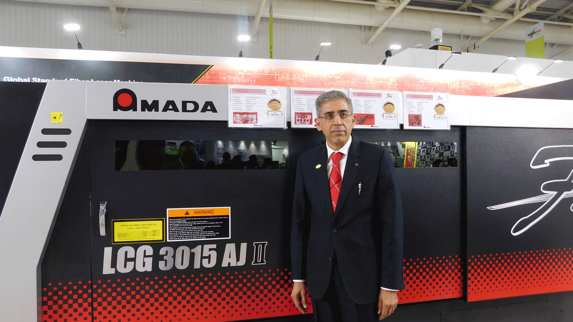 AMADA India showacse their Verstaility in Manufacturing at IMTEX