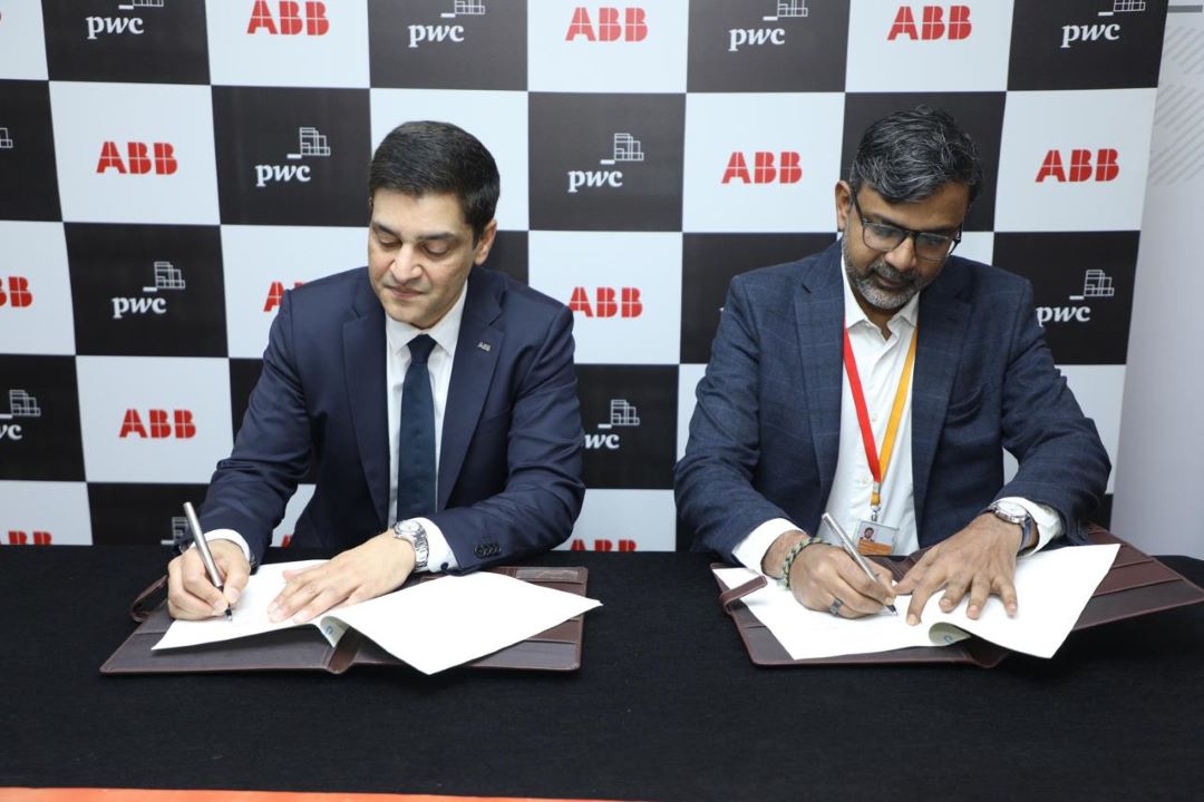 ABB India & PwC MoU signing