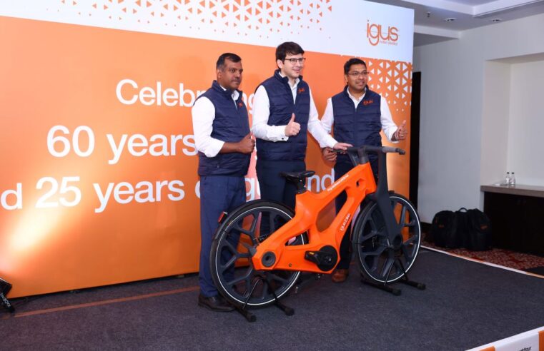 igus Introduces the First-Ever Bicycle Built from Recycled Ocean Plastics