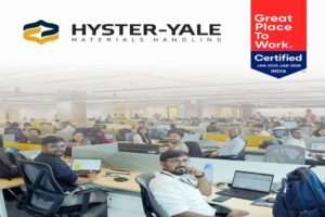 Hyster-Yale India Earns Great Place To Work Certification