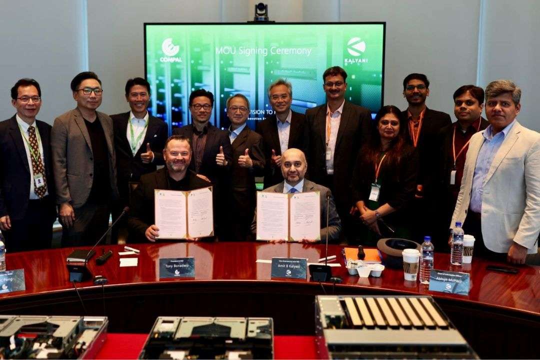 Kalyani Powertrain Ltd. (KPTL) and Compal Electronics, Inc. sign an MoU