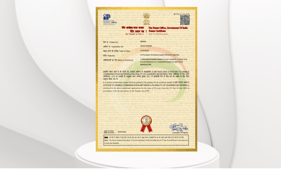 Utthunga Earns Patent for Advanced Industrial Communication Framework Supporting Secure Network Segmentation | Machine Maker – Latest Manufacturing News | Indian Manufacturing News – Latest Manufacturing News | Indian Manufacturing News