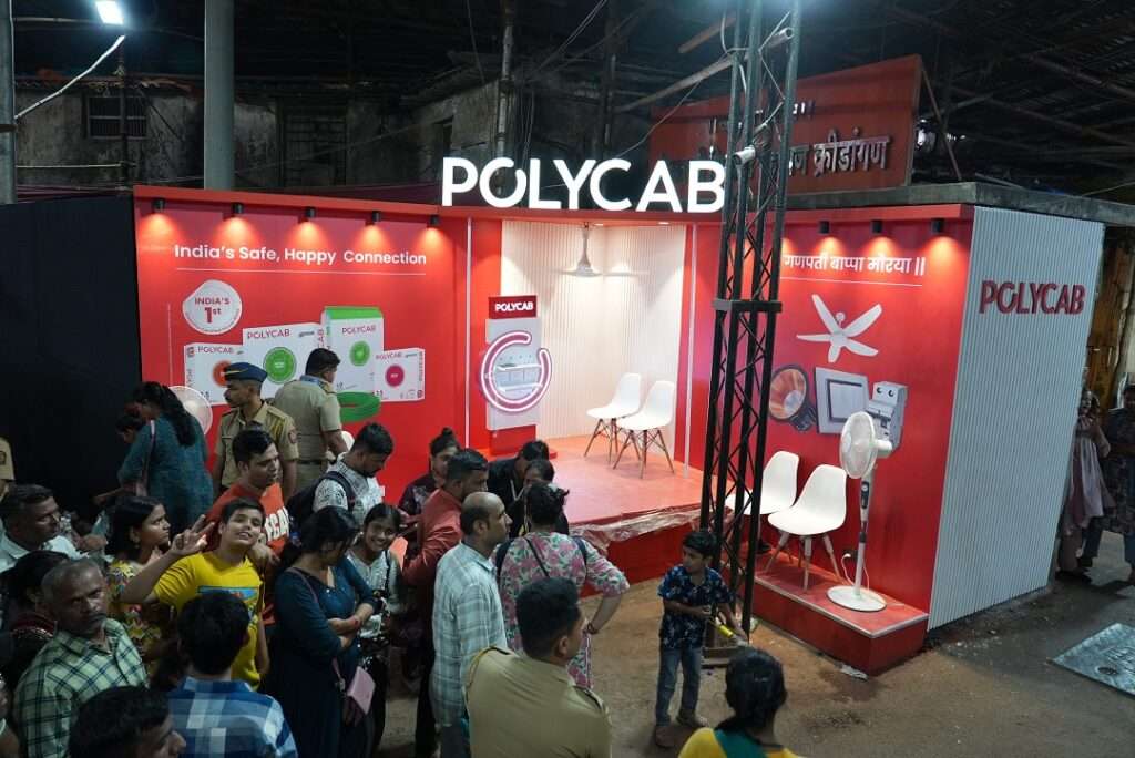 Polycab Enhances Devotee Experience During Ganesh Chaturthi in Mumbai