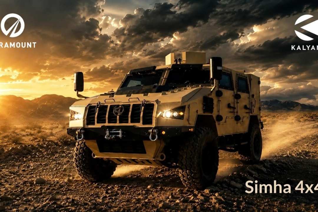 KSSL and Paramount Unveil ‘Simha 4×4’ Armoured Vehicle at Eurosatory ...