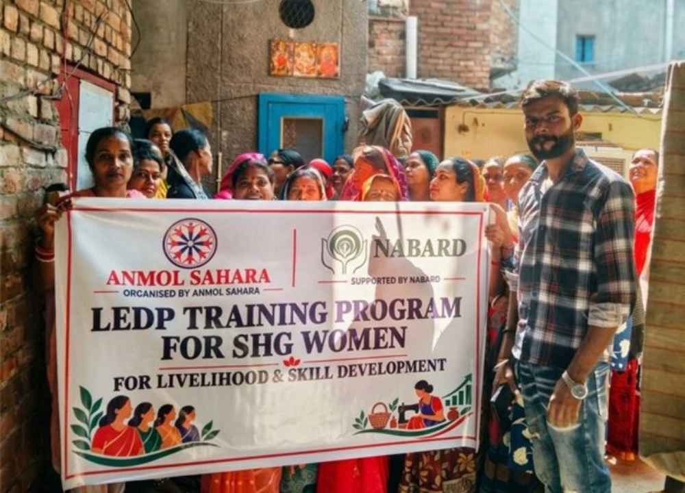 NABARD and Anmol Sahara Launch Livelihood Programme for 60 SHG Women in Delhi