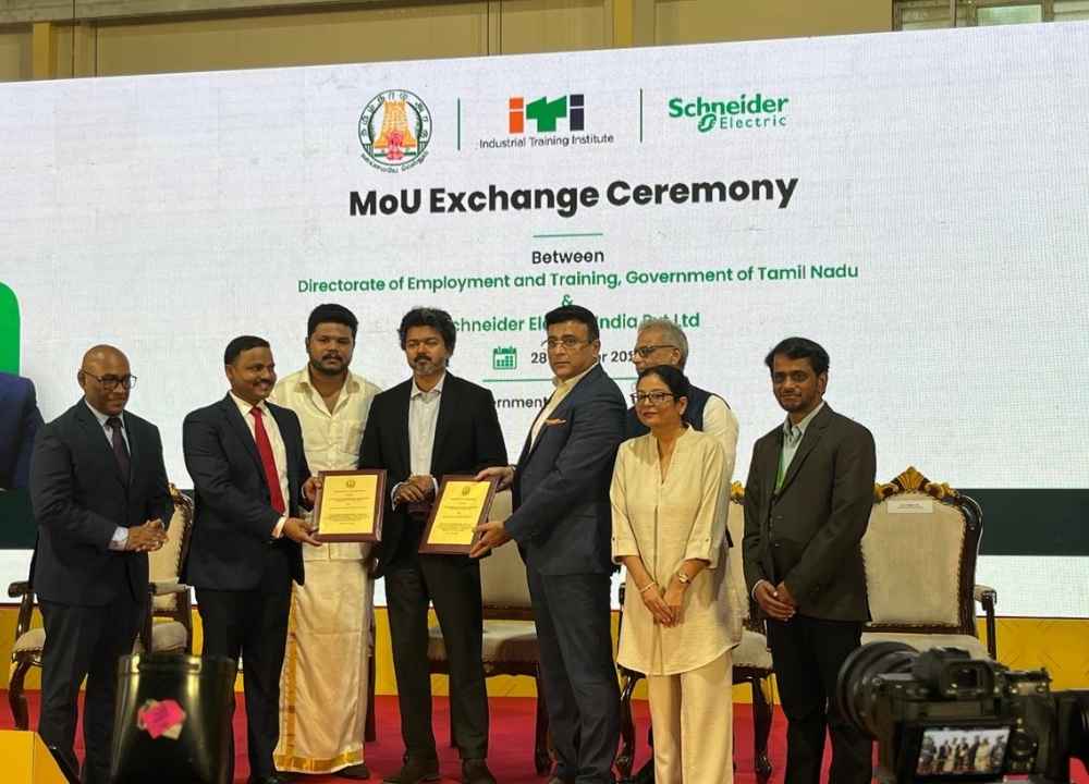 Schneider Electric India Foundation Partners with Tamil Nadu Government to Establish 70 Skill Training Centres